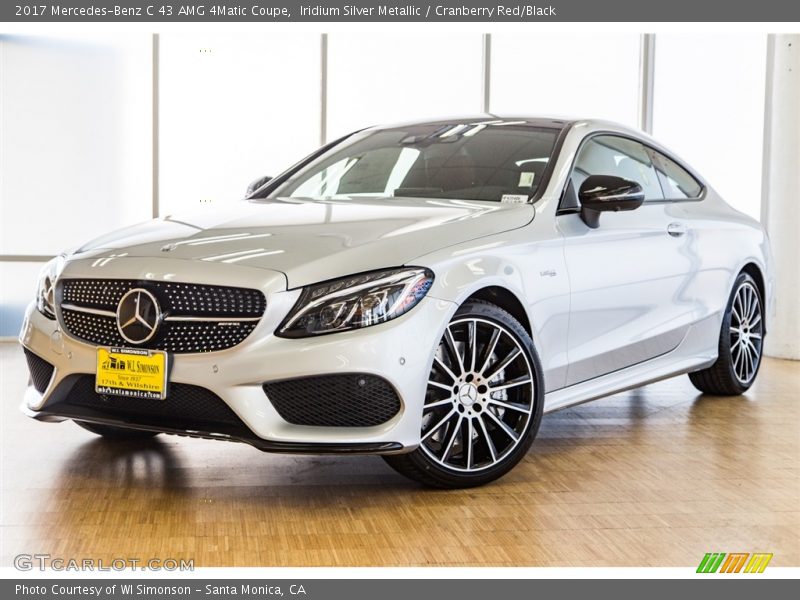 Front 3/4 View of 2017 C 43 AMG 4Matic Coupe