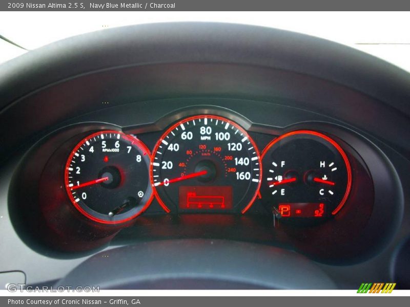 Navy Blue Metallic / Charcoal 2009 Nissan Altima 2.5 S