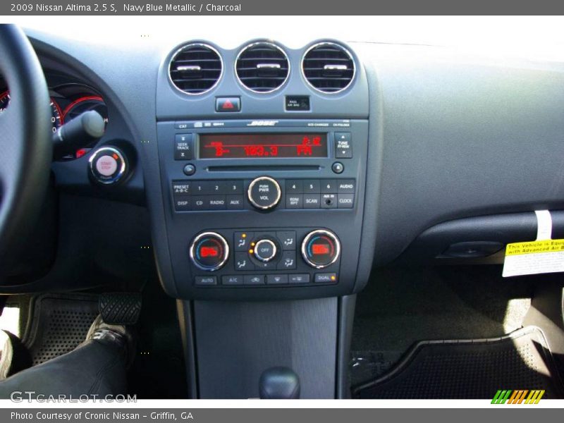 Navy Blue Metallic / Charcoal 2009 Nissan Altima 2.5 S