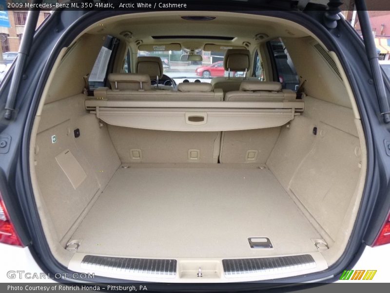Arctic White / Cashmere 2009 Mercedes-Benz ML 350 4Matic