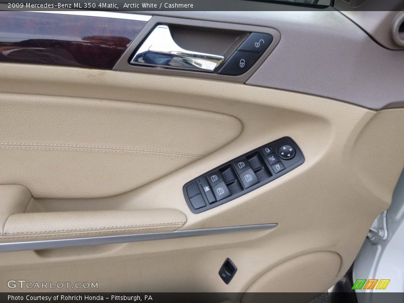 Arctic White / Cashmere 2009 Mercedes-Benz ML 350 4Matic