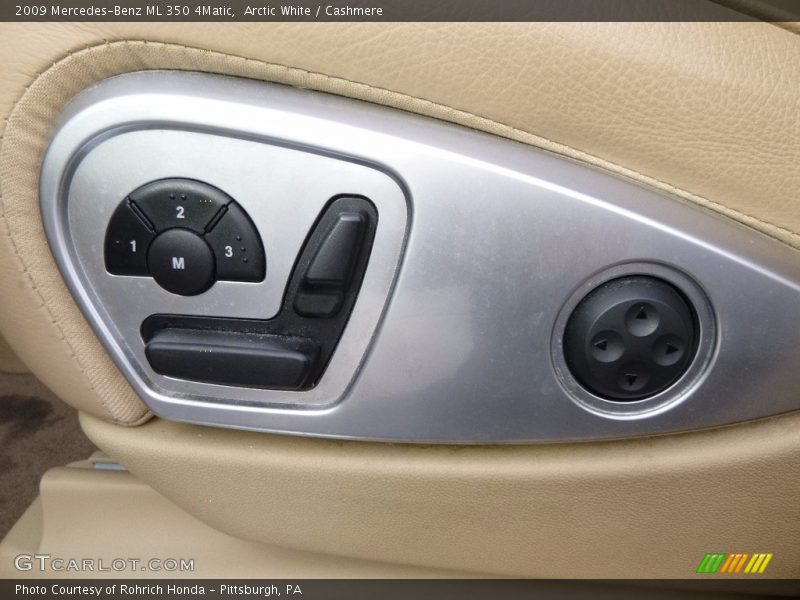 Arctic White / Cashmere 2009 Mercedes-Benz ML 350 4Matic