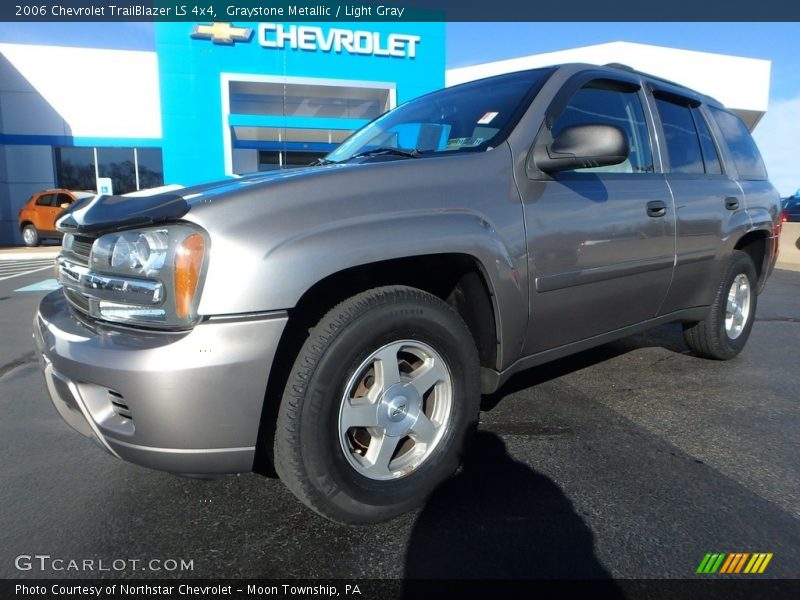 Graystone Metallic / Light Gray 2006 Chevrolet TrailBlazer LS 4x4