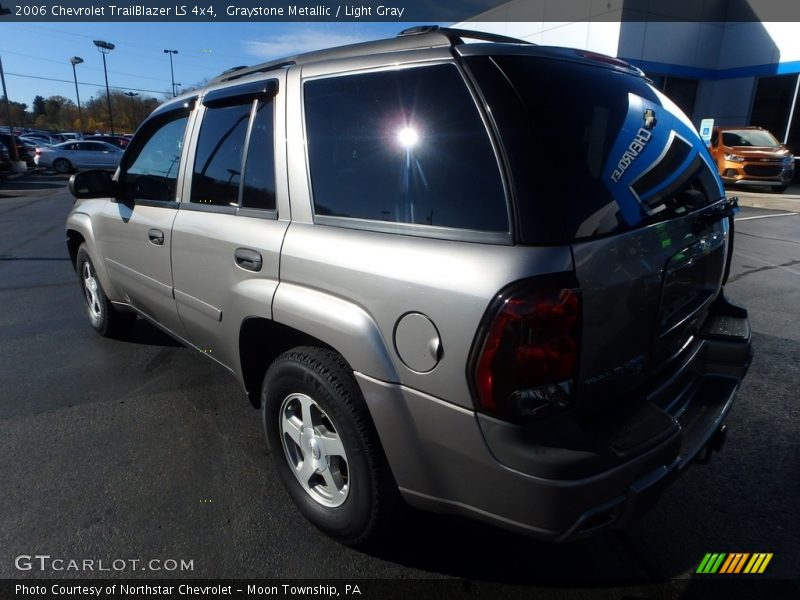 Graystone Metallic / Light Gray 2006 Chevrolet TrailBlazer LS 4x4