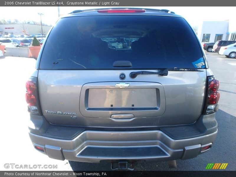 Graystone Metallic / Light Gray 2006 Chevrolet TrailBlazer LS 4x4