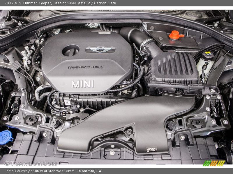  2017 Clubman Cooper Engine - 1.5 Liter TwinPower Turbocharged DOHC 12-Valve VVT 3 Cylinder