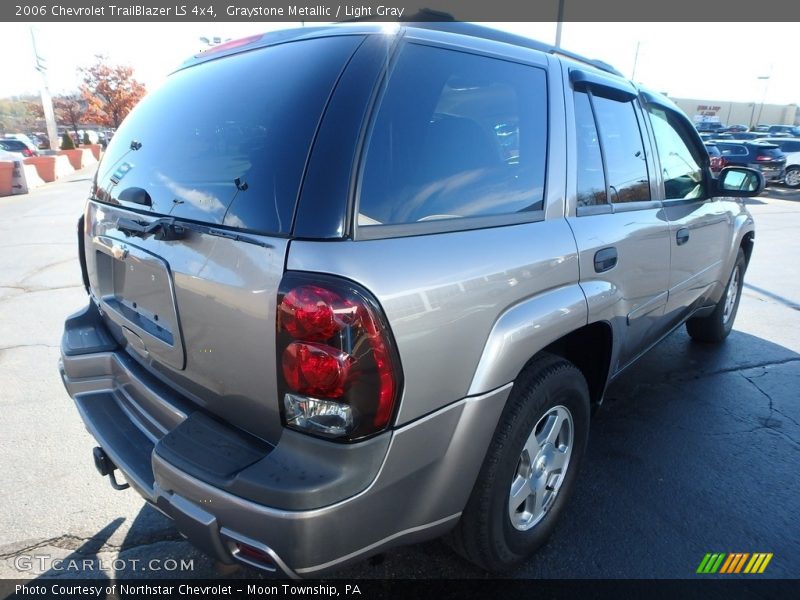 Graystone Metallic / Light Gray 2006 Chevrolet TrailBlazer LS 4x4