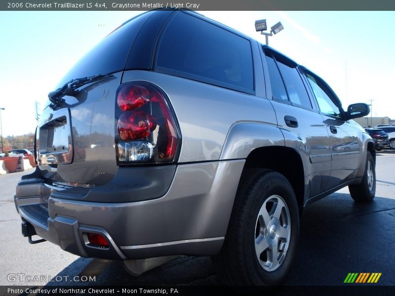 Graystone Metallic / Light Gray 2006 Chevrolet TrailBlazer LS 4x4