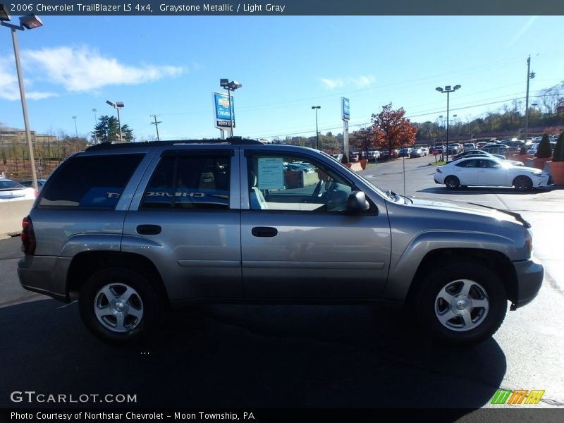 Graystone Metallic / Light Gray 2006 Chevrolet TrailBlazer LS 4x4