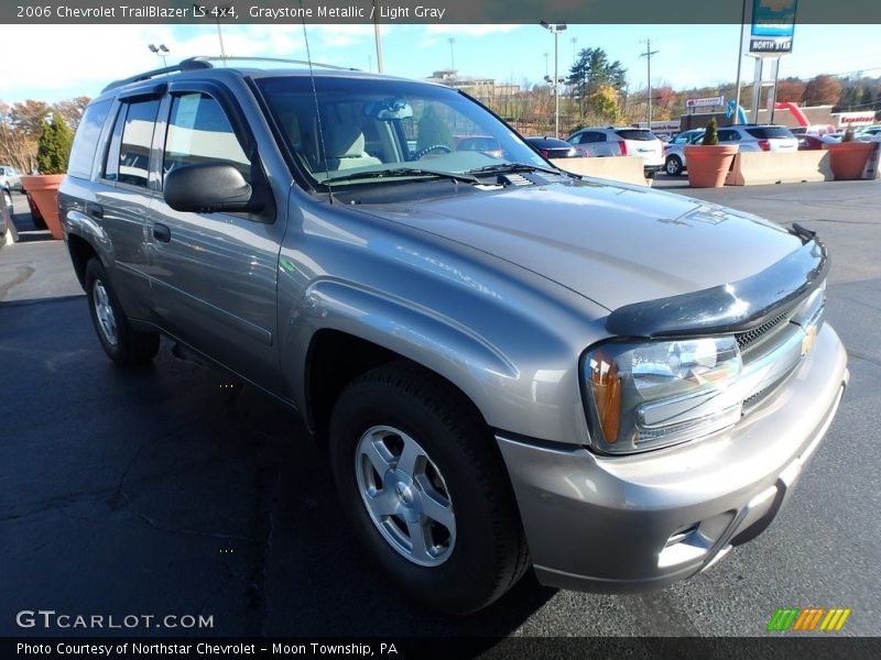 Graystone Metallic / Light Gray 2006 Chevrolet TrailBlazer LS 4x4