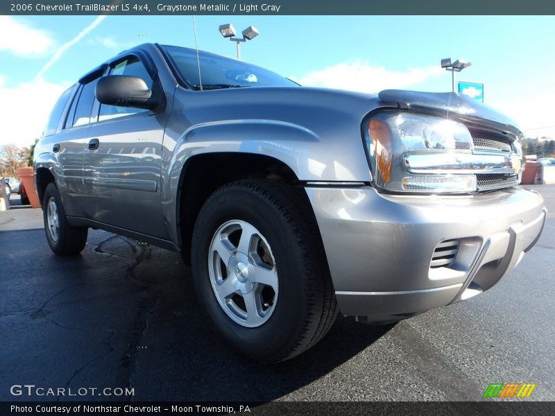 Graystone Metallic / Light Gray 2006 Chevrolet TrailBlazer LS 4x4