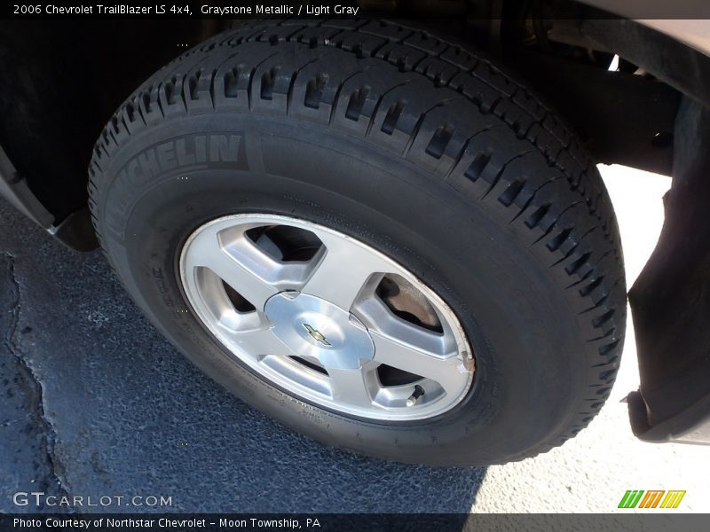 Graystone Metallic / Light Gray 2006 Chevrolet TrailBlazer LS 4x4