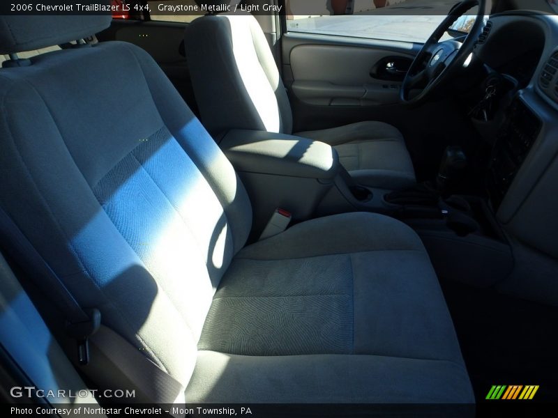 Graystone Metallic / Light Gray 2006 Chevrolet TrailBlazer LS 4x4