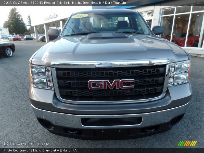 Mocha Steel Metallic / Dark Titanium 2013 GMC Sierra 2500HD Regular Cab 4x4