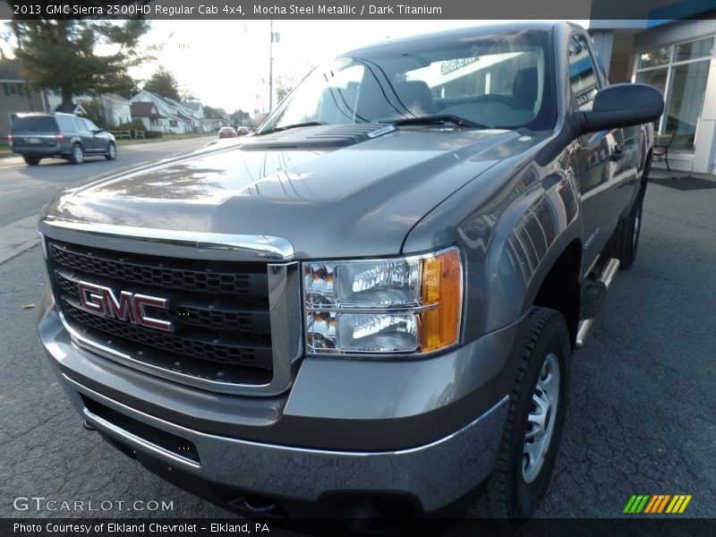 Mocha Steel Metallic / Dark Titanium 2013 GMC Sierra 2500HD Regular Cab 4x4