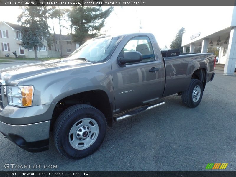 Mocha Steel Metallic / Dark Titanium 2013 GMC Sierra 2500HD Regular Cab 4x4