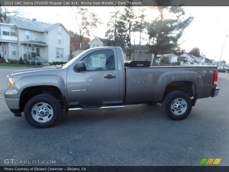 Mocha Steel Metallic / Dark Titanium 2013 GMC Sierra 2500HD Regular Cab 4x4
