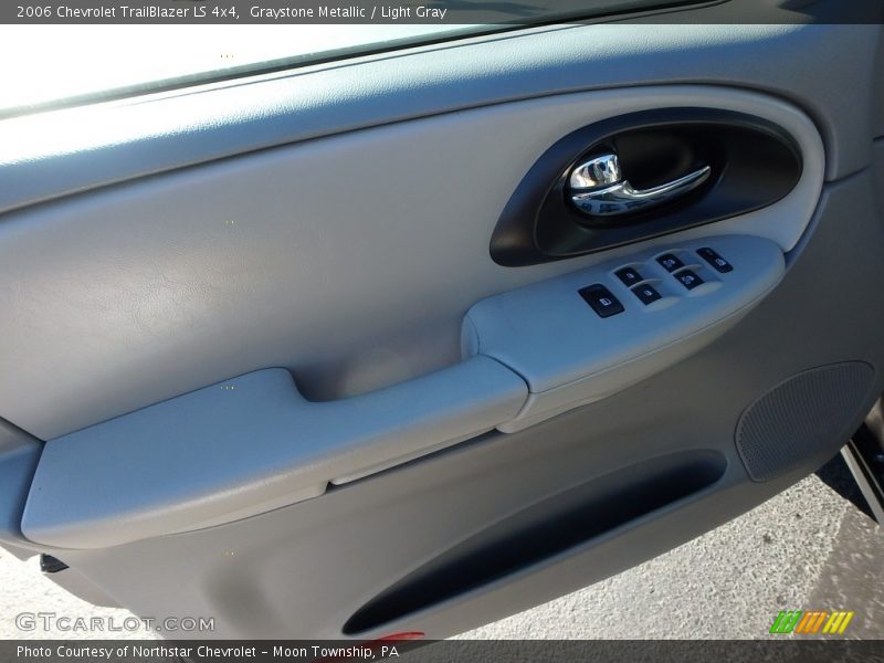 Graystone Metallic / Light Gray 2006 Chevrolet TrailBlazer LS 4x4