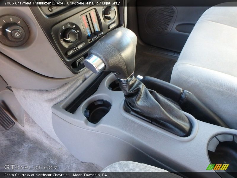 Graystone Metallic / Light Gray 2006 Chevrolet TrailBlazer LS 4x4