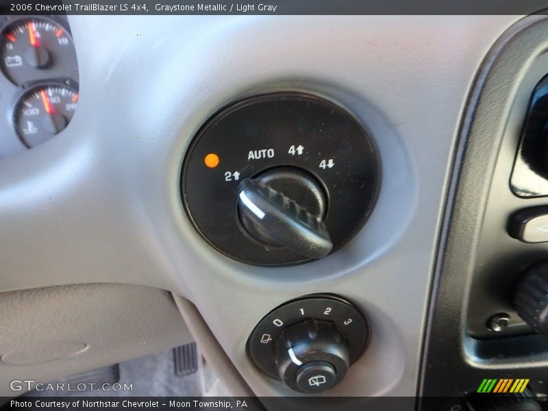 Graystone Metallic / Light Gray 2006 Chevrolet TrailBlazer LS 4x4