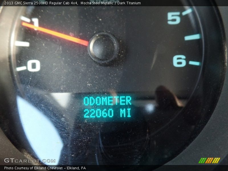 Mocha Steel Metallic / Dark Titanium 2013 GMC Sierra 2500HD Regular Cab 4x4