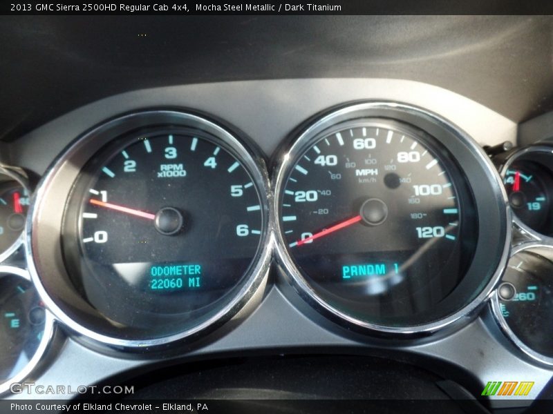 Mocha Steel Metallic / Dark Titanium 2013 GMC Sierra 2500HD Regular Cab 4x4