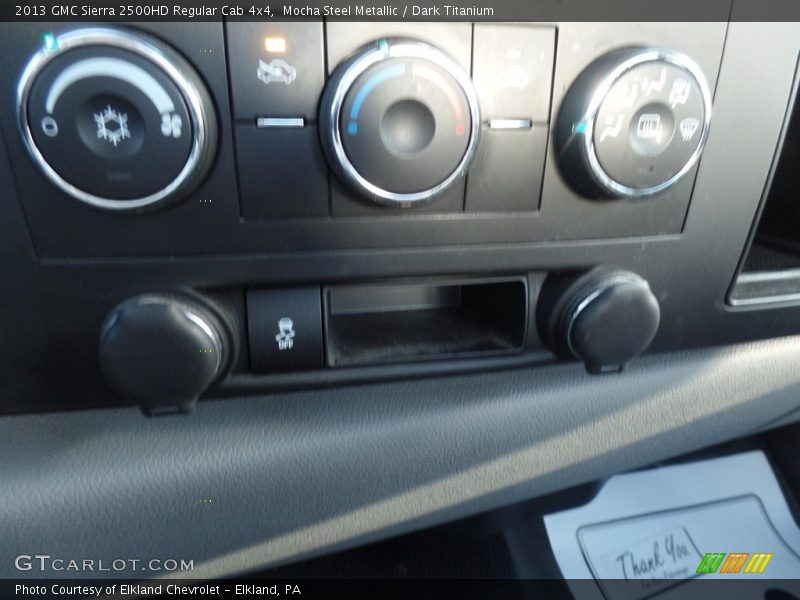 Mocha Steel Metallic / Dark Titanium 2013 GMC Sierra 2500HD Regular Cab 4x4