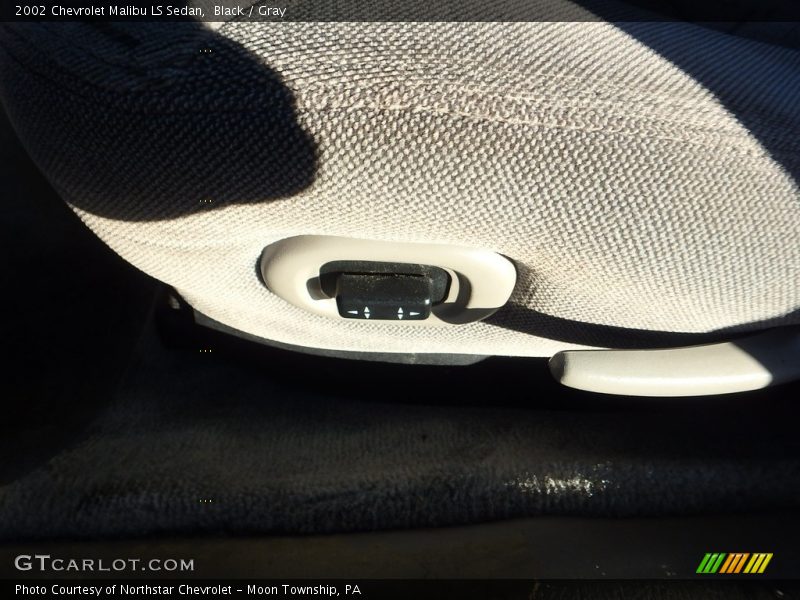 Black / Gray 2002 Chevrolet Malibu LS Sedan