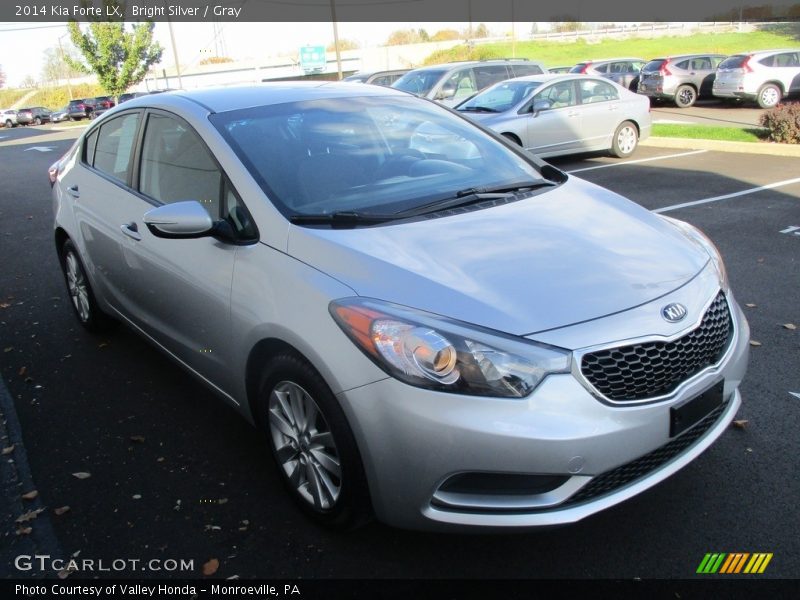 Bright Silver / Gray 2014 Kia Forte LX