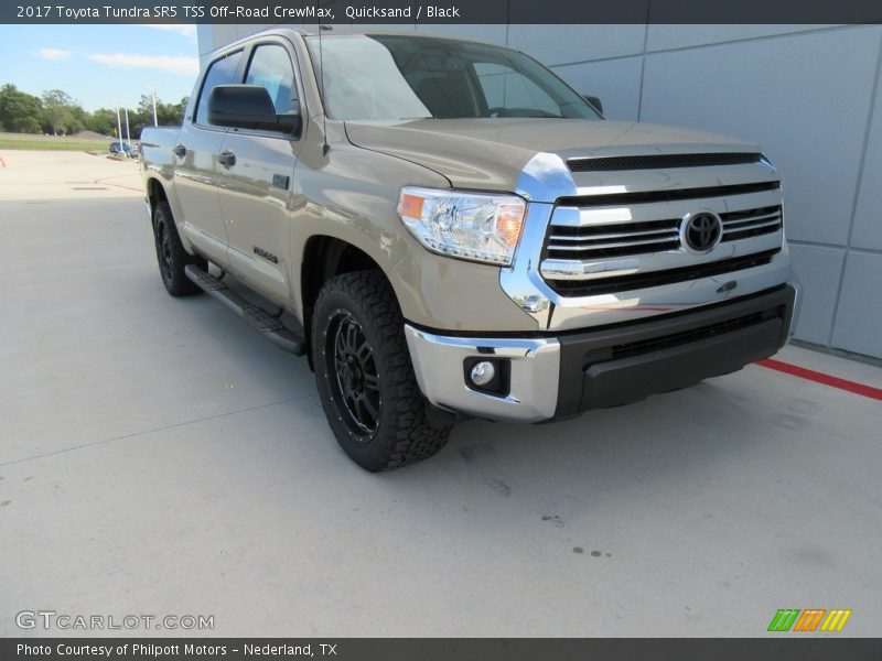 Front 3/4 View of 2017 Tundra SR5 TSS Off-Road CrewMax