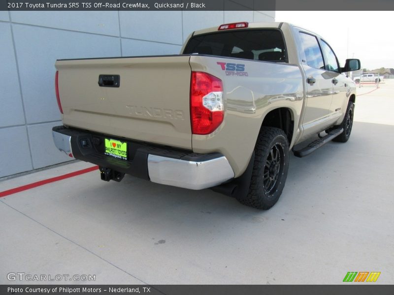 Quicksand / Black 2017 Toyota Tundra SR5 TSS Off-Road CrewMax