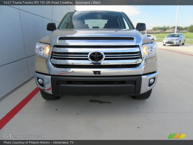 Quicksand / Black 2017 Toyota Tundra SR5 TSS Off-Road CrewMax