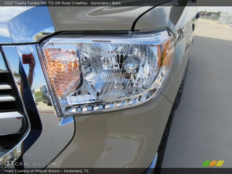 Quicksand / Black 2017 Toyota Tundra SR5 TSS Off-Road CrewMax