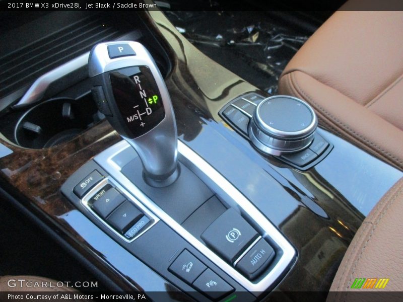 Jet Black / Saddle Brown 2017 BMW X3 xDrive28i