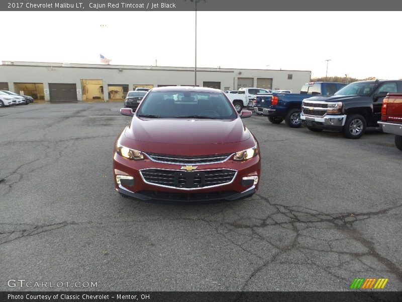Cajun Red Tintcoat / Jet Black 2017 Chevrolet Malibu LT