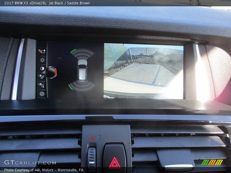 Jet Black / Saddle Brown 2017 BMW X3 xDrive28i