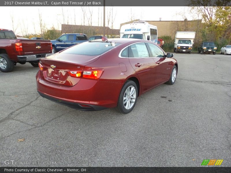 Cajun Red Tintcoat / Jet Black 2017 Chevrolet Malibu LT