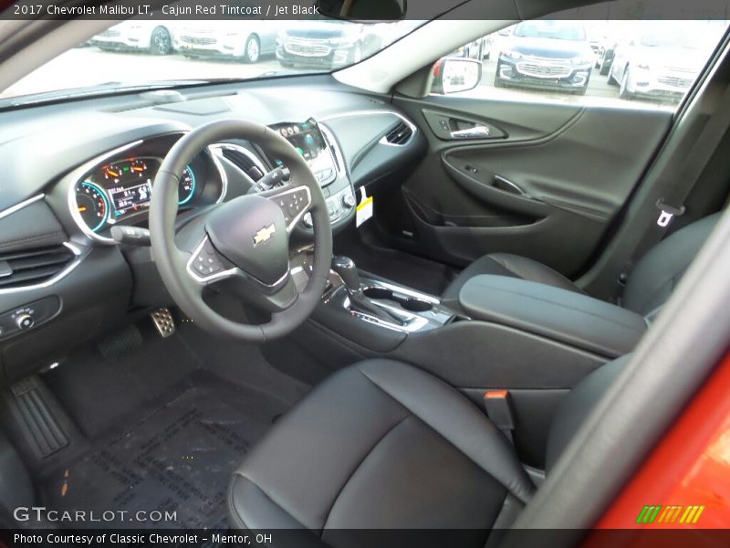 Cajun Red Tintcoat / Jet Black 2017 Chevrolet Malibu LT