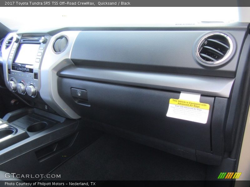 Quicksand / Black 2017 Toyota Tundra SR5 TSS Off-Road CrewMax