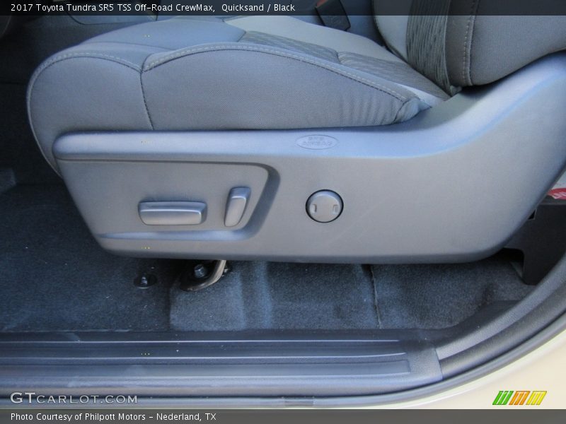 Front Seat of 2017 Tundra SR5 TSS Off-Road CrewMax