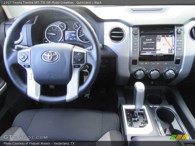 Dashboard of 2017 Tundra SR5 TSS Off-Road CrewMax