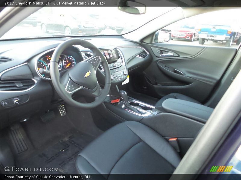 Blue Velvet Metallic / Jet Black 2017 Chevrolet Malibu LT