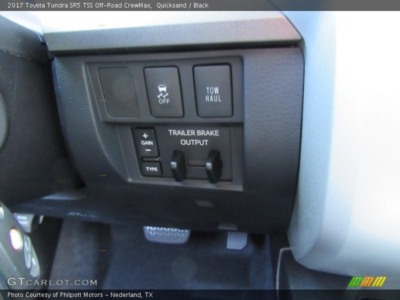 Controls of 2017 Tundra SR5 TSS Off-Road CrewMax