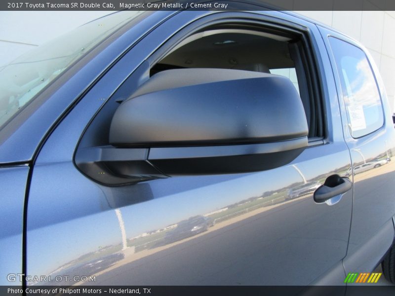 Magnetic Gray Metallic / Cement Gray 2017 Toyota Tacoma SR Double Cab