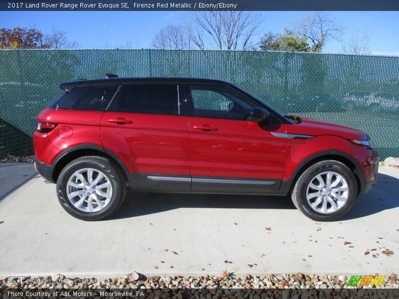  2017 Range Rover Evoque SE Firenze Red Metallic