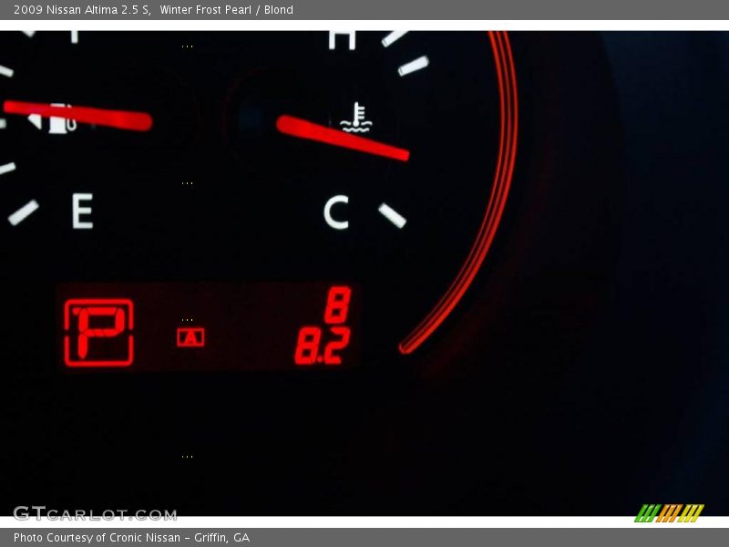 Winter Frost Pearl / Blond 2009 Nissan Altima 2.5 S