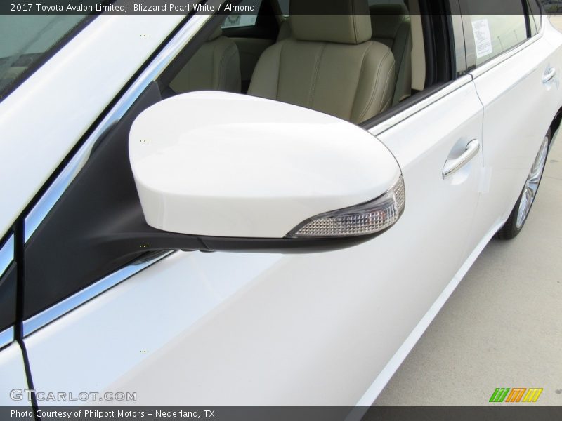 Blizzard Pearl White / Almond 2017 Toyota Avalon Limited