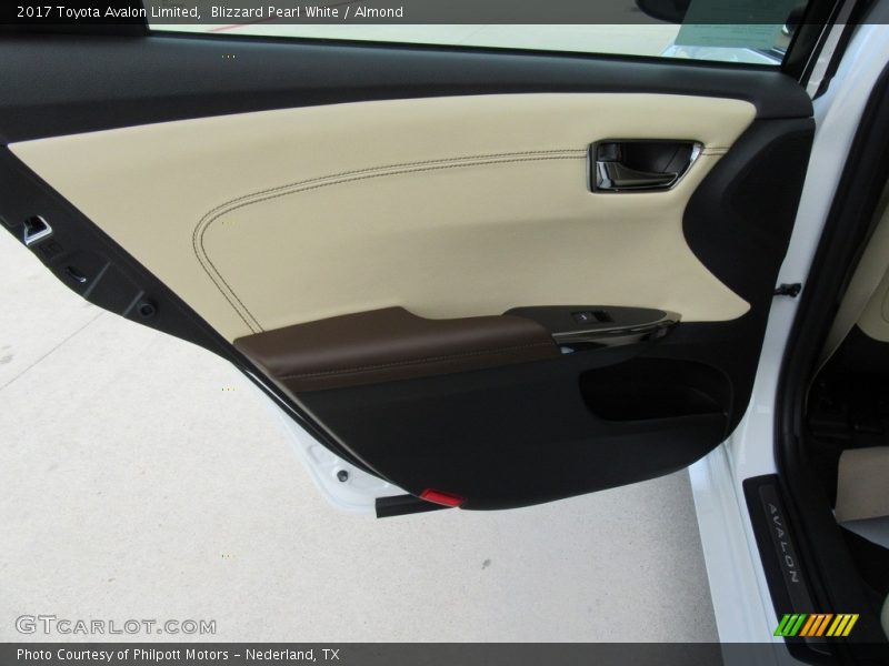 Door Panel of 2017 Avalon Limited