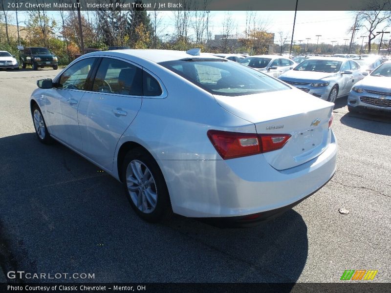Iridescent Pearl Tricoat / Jet Black 2017 Chevrolet Malibu LT