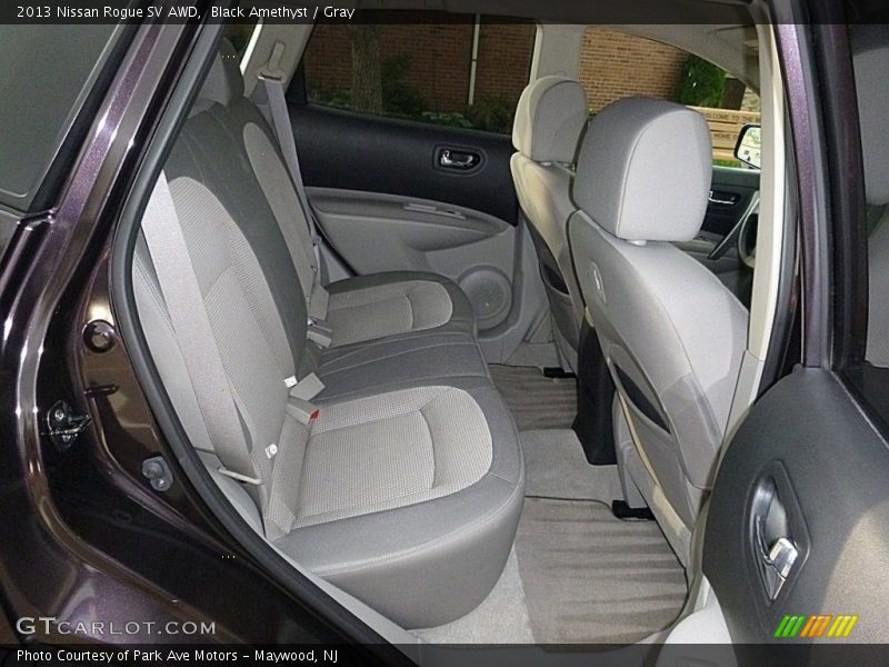 Black Amethyst / Gray 2013 Nissan Rogue SV AWD